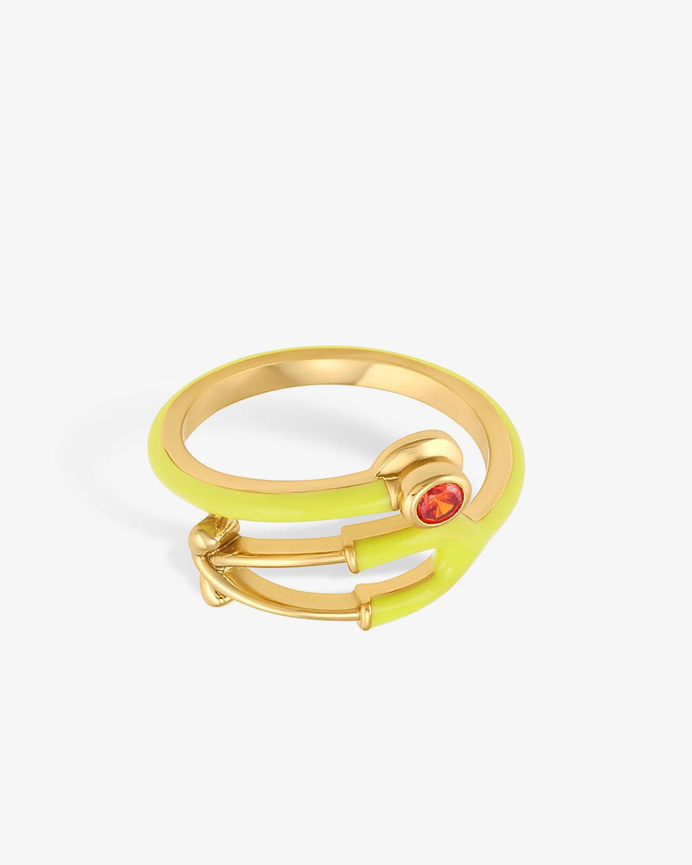 Stethoscope Enamel Ring - V Coterie